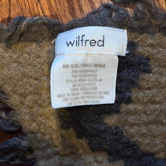Wilfred Diamond  Mosaic wool Blanket Scarf - Picture 5 of 12